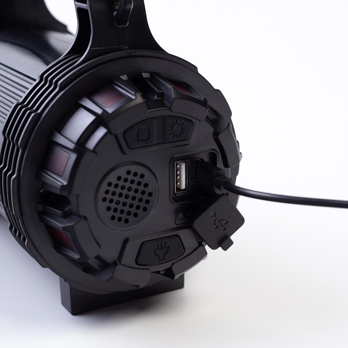 Фонарь прожекторный аккумуляторный, 20 Вт, 3600 мАч, XPE, COB, IPX66, 5 режимов, USB Фонарь прожекторный аккумуляторный, 20 Вт, 3600 мАч, XPE, COB, IPX66, 5 режимов, USB