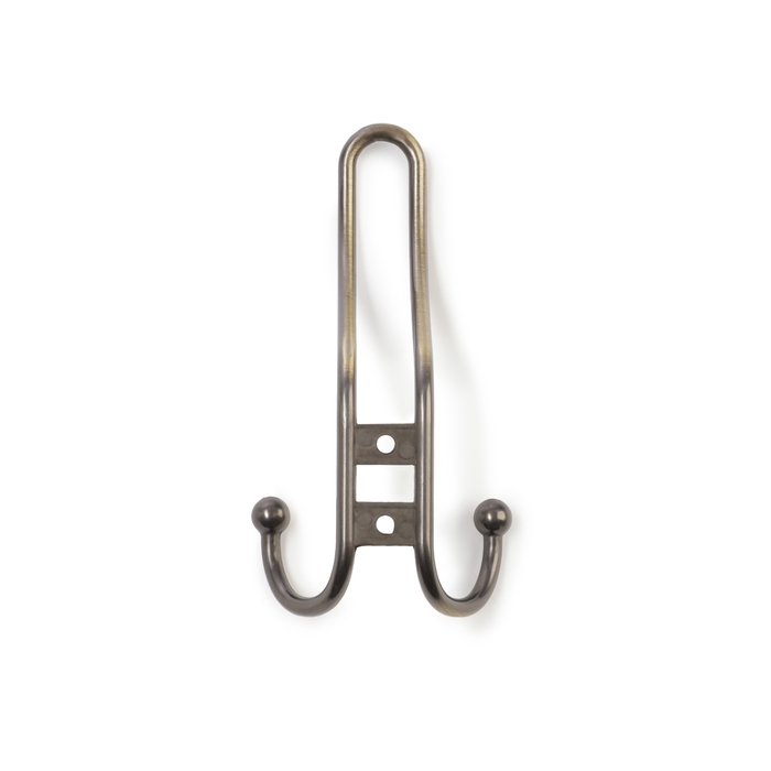 Крючок мебельный ТУНДРА TKT002 LIGHT, трехрожковый, бронза Крючок мебельный ТУНДРА TKT002 LIGHT, трехрожковый, бронза