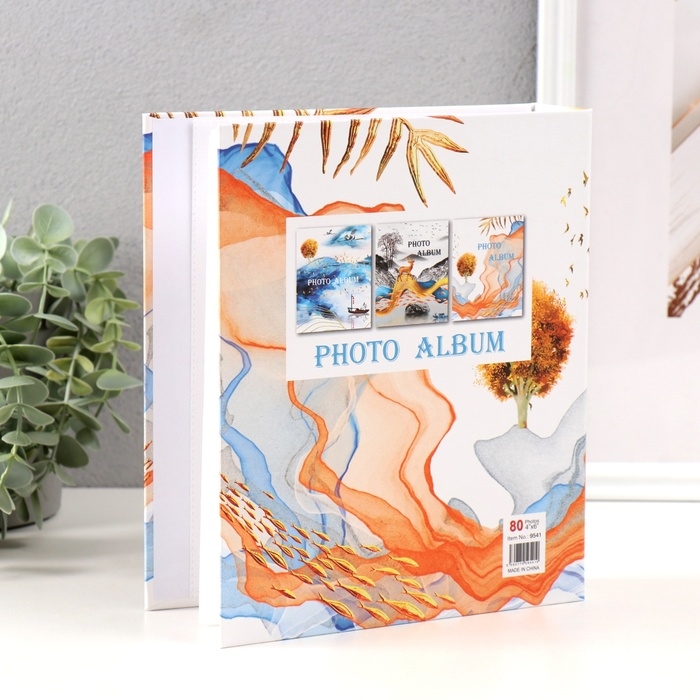 Фотоальбом на 80 фото 10х15 см Фотоальбом на 80 фото 10х15 см "Дерево. Арт" в коробке 5х19х23 см