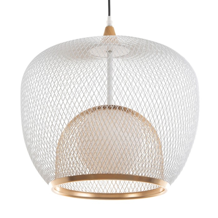 Светильник BayerLux Светильник BayerLux "Маура" Е27 40Вт бело-золотой 40х40х32-132см