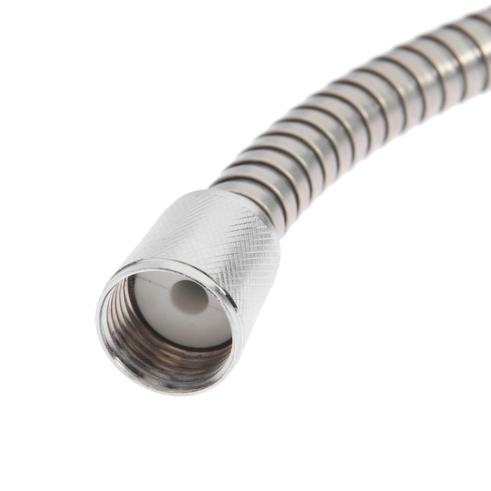 Душевой шланг  Душевой шланг "Центр Сантехники", 150 см, конусная гайка, рус/имп, нержавеющая сталь