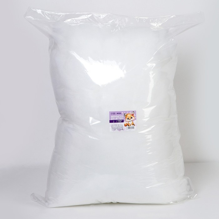 Наполнитель для игрушек «Суперпух» наполнитель первичка, 1 сорт, 1 кг Наполнитель для игрушек «Суперпух» наполнитель первичка, 1 сорт, 1 кг