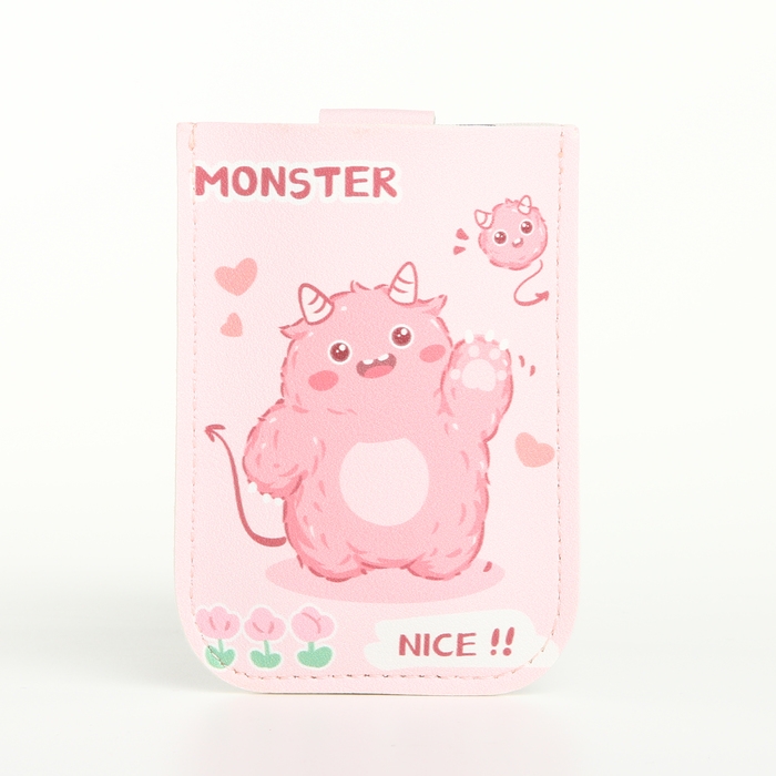 Картхолдер на кнопке, цвет розовый Картхолдер на кнопке, цвет розовый