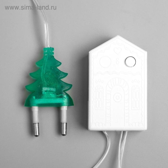 Гирлянда «Нить» 5 м с насадками «Хрусталики», IP20, прозрачная нить, 50 LED, свечение мульти, 8 режимов, 220 В Гирлянда «Нить» 5 м с насадками «Хрусталики», IP20, прозрачная нить, 50 LED, свечение мульти, 8 режимов, 220 В