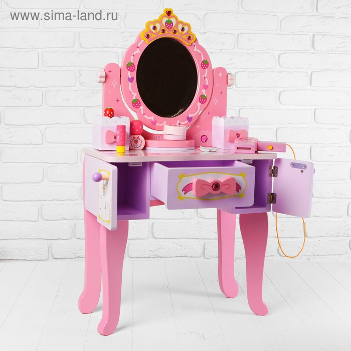 Туалетный столик «Ягодка», принадлежности в наборе Туалетный столик «Ягодка», принадлежности в наборе