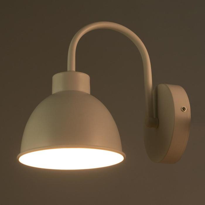 Бра 1669/1WT E27 40Вт белый 15х22,5х21 см