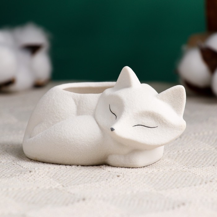 Горшок Горшок "Лисенок" 10х8х6см