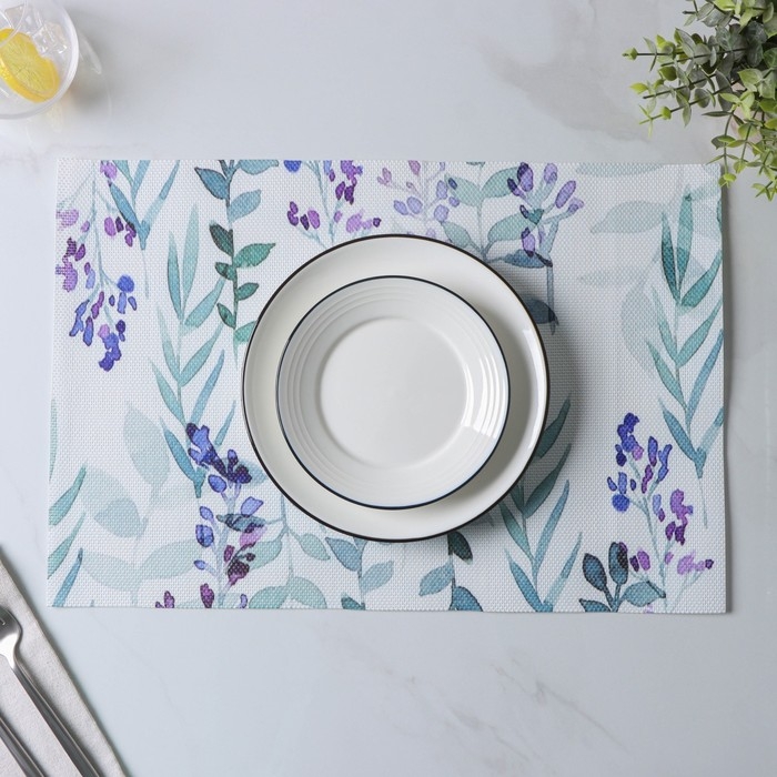 Салфетки сервировочные на стол Доляна «Весенняя нежность», 4 шт, 30×45 см Салфетки сервировочные на стол Доляна «Весенняя нежность», 4 шт, 30×45 см