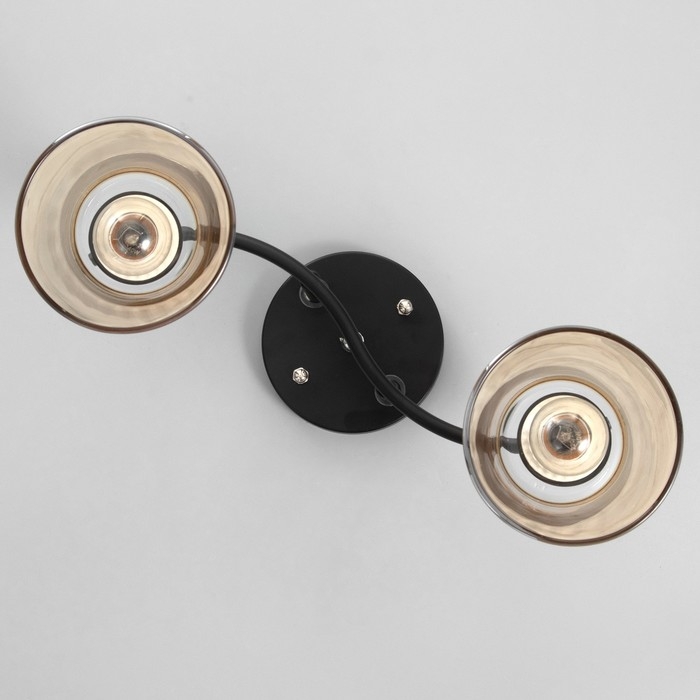 Люстра Люстра "Алатея" 2хЕ27 40Вт чёрный 45х26х27 см BayerLux