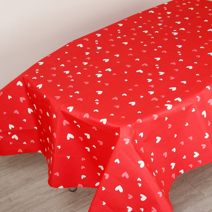 Скатерть «Сердечки», 120х180 см Скатерть «Сердечки», 120х180 см
