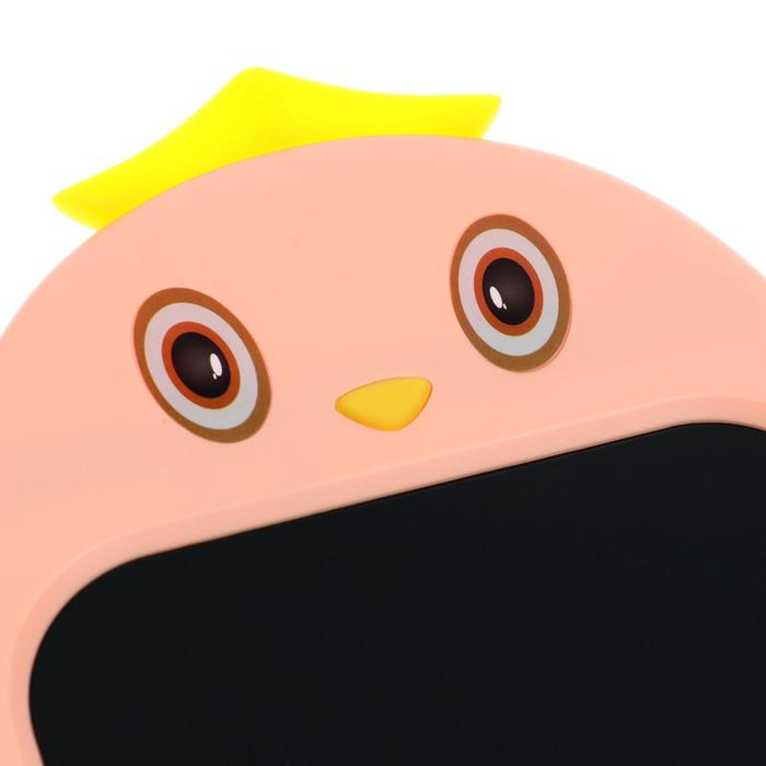 Планшет для рисования и заметок Luazon Планшет для рисования и заметок Luazon "Цыпленок", 9", функция блокировки, МИКС