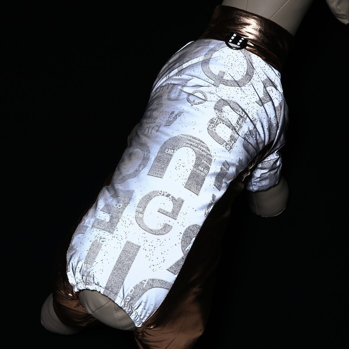 Комбинезон Комбинезон "Ультра", размер 12 (ДС 28 см, ОГ 38 см, ОШ 27 см), золотой