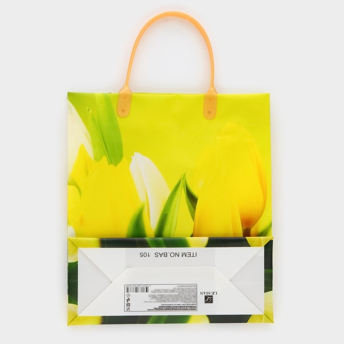 Пакет "Яркая композиция", мягкий пластик,  26 х 23 см, 100 мкм