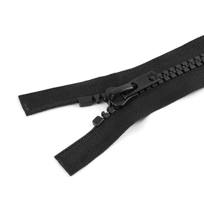 Молния «Трактор», №10, разъёмная, замок автомат, 80 см, цвет чёрный, цена за 1 штуку Молния «Трактор», №10, разъёмная, замок автомат, 80 см, цвет чёрный, цена за 1 штуку