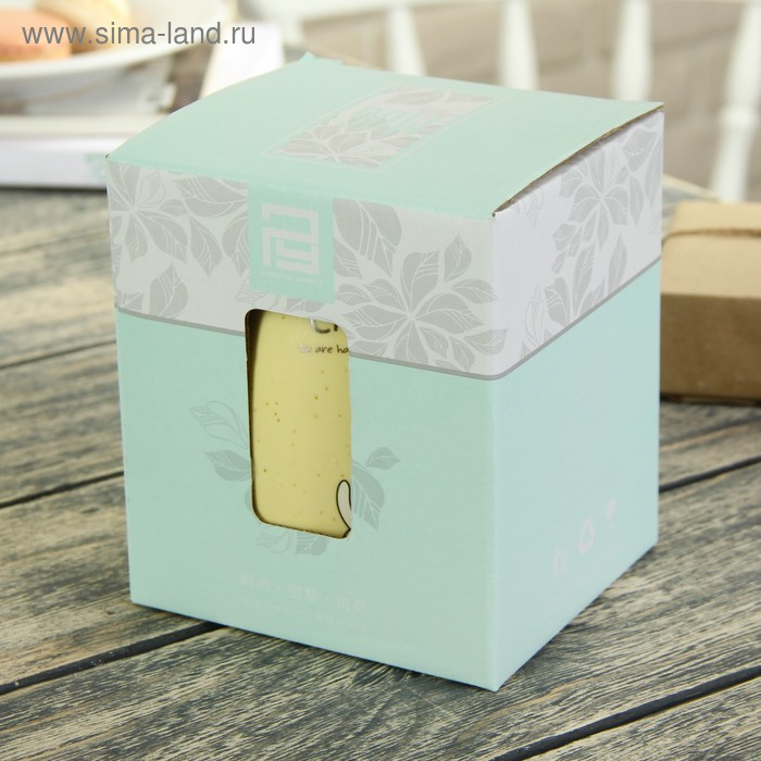 Кружка керамическая с деревянной крышкой и ложкой «Котик», 500 мл, цвет и рисунок МИКС Кружка керамическая с деревянной крышкой и ложкой «Котик», 500 мл, цвет и рисунок МИКС