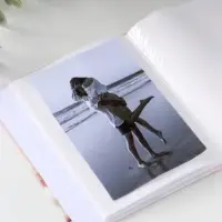 Фотоальбом на 40 фото 10х15 см "Ёлочные шары" в коробке тисн.золото 4,7х14х17 см