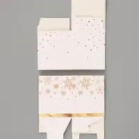 Коробка подарочная новогодняя &laquo;С новым годом&raquo;, 6.2&times;7&times;6.2 см