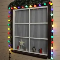 Гирлянда &laquo;Белт-лайт&raquo; 50 м, IP65, 5W, тёмная каучуковая нить, шаг 15 см, Е27 (без ламп), 220 В