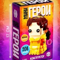 Конструктор UNICON &laquo;Мини Герои&raquo;, Принцесса с розой, 208 деталей