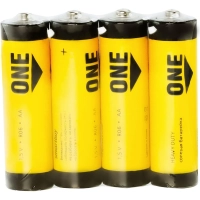Батарейка Smartbuy AA солевая ONE R6/4S (60/600) (SOBZ-2A04S-Eco) 4шт/уп