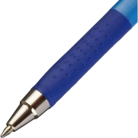 Ручка шариковая неавтомат. Attache Antibacterial 05мм,син,масл,манж