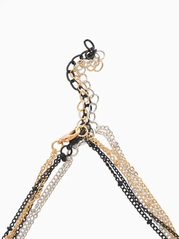 Кулоны на цепочке &laquo;Сердце&raquo;, набор 3 шт. L=35 + удлинитель 7 см, разноцветный