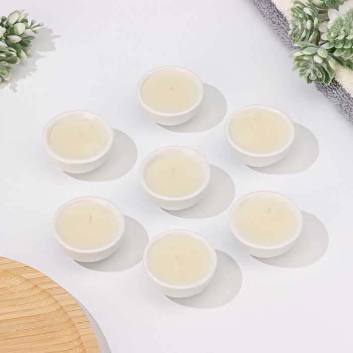 Набор свечей ароматических Набор свечей ароматических "Гардения жасминовидная", 24 шт, 5х2,8 см