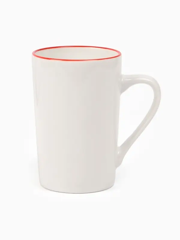 Кружка керамическая новогодняя, 385 мл, Микки Маус Кружка керамическая новогодняя, 385 мл, Микки Маус