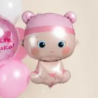 Воздушный шар фольгированный 33" «Малышка девочка» Воздушный шар фольгированный 33" «Малышка девочка»