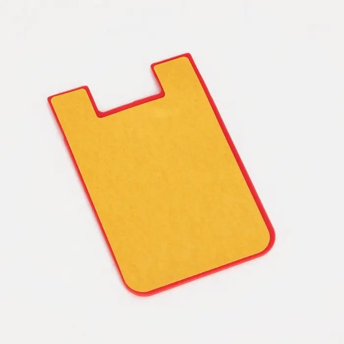 Картхолдер на телефон клеящийся, цвет красный Картхолдер на телефон клеящийся, цвет красный