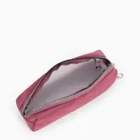 Рюкзак городской, с косметичкой, 5 карманов, бордовый