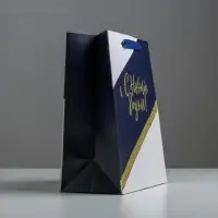 Пакет подарочный новогодний ламинированный «Удачи в Новом году», ML 23 х 27 х 11.5 см Пакет подарочный новогодний ламинированный «Удачи в Новом году», ML 23 х 27 х 11.5 см