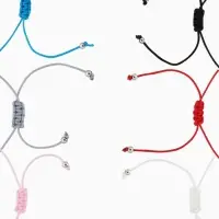 Браслет под натуральный камень &laquo;Крошка с бусиной&raquo;, шар №8, d=6 см, МИКС