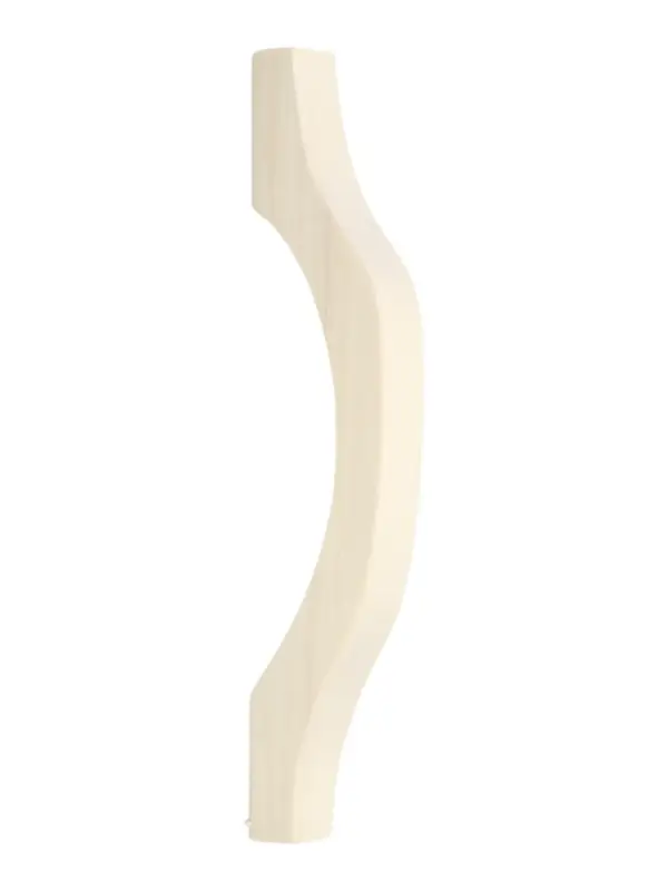 Дверная ручка из липы №17, 32х9х26 см