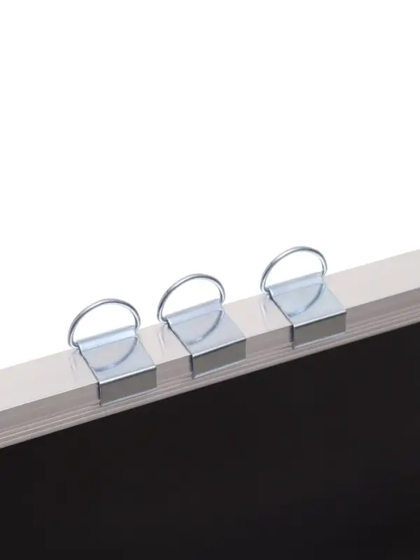 Доска магнитно-маркерная Calligrata, 100&times;150 см, черная, с полочкой, в алюминиевой рамке