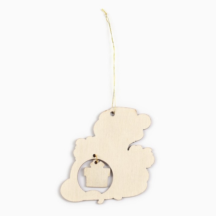 Ёлочная игрушка новогодняя «Новогодний змейка», на Новый год, 8,9 х 9,1 см Ёлочная игрушка новогодняя «Новогодний змейка», на Новый год, 8,9 х 9,1 см