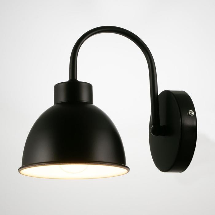 Бра 1669/1BK E27 40Вт черный 15х22,5х21 см Бра 1669/1BK E27 40Вт черный 15х22,5х21 см