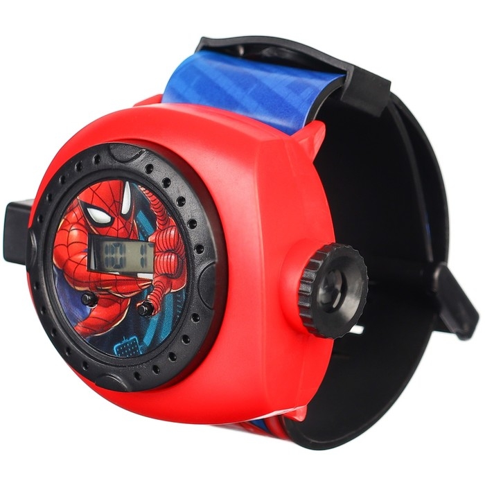 Часы с проектором «Человек-паук», Disney Часы с проектором «Человек-паук», Disney