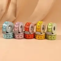 Сантиметровая лента TEIRA, 150 см&times;1.9 см, (см/см), разноцветная