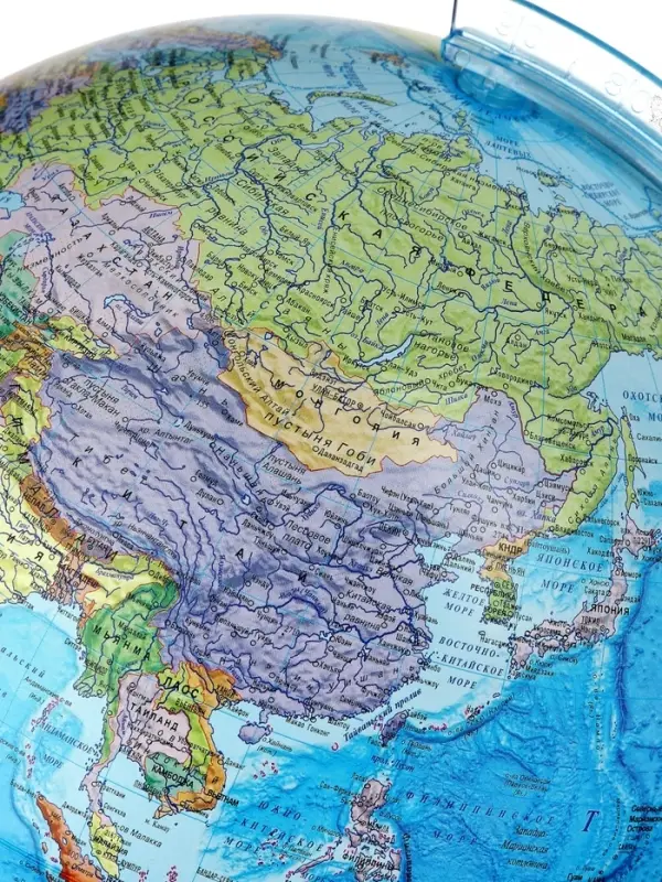 Глобус политический, Глобен &laquo;Классик Евро&raquo;, диаметр 250 мм, с подсветкой