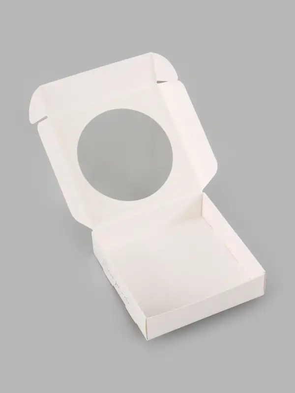 Коробка подарочная самосборная с окном &laquo;Только для тебя&raquo;, 11.5&times;11.5&times;3 см