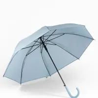 Зонт - трость полуавтоматический &laquo;Однотонный&raquo;, 8 спиц, R=52/60 см, d=104 см, МИКС