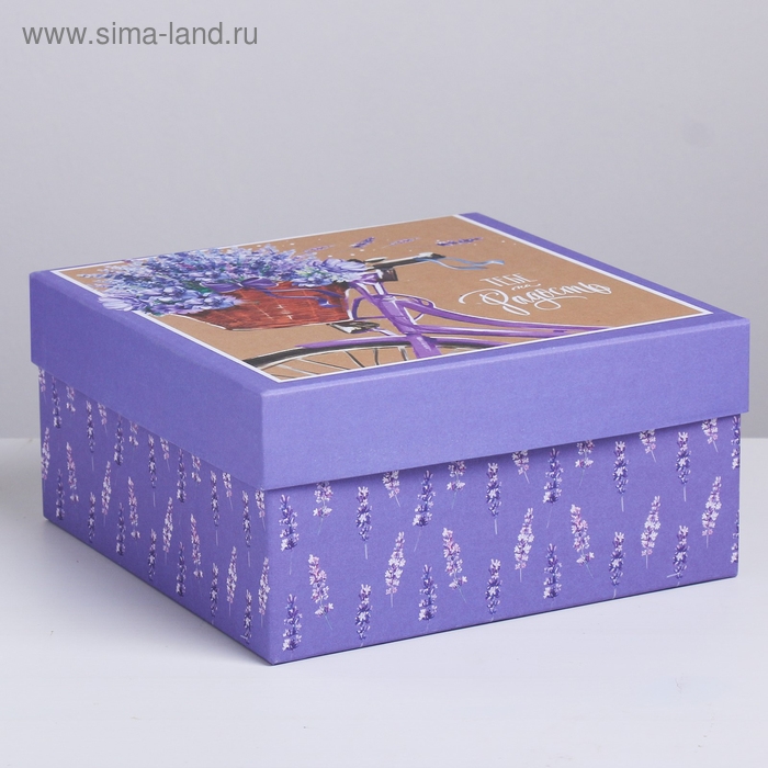 Набор коробок 10 в 1, упаковка подарочная, «Прованс», 10.2 х 10.2 х 6–28.2 х 28.2 х 15 см