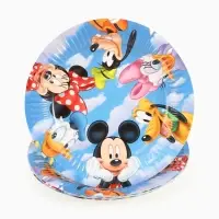 Тарелка одноразовая бумажная 18 см, набор 10 шт., Друзья Тарелка одноразовая бумажная 18 см, набор 10 шт., Друзья