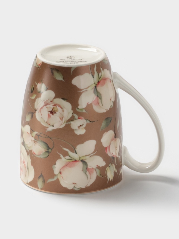 Кружка  350 мл WY "Pink O'hara", бежевый