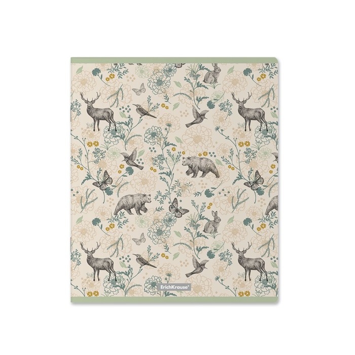 Тетрадь 48 листов в клетку, ErichKrause Natural Life, обложка мелованный картон, матовая ламинация, блок офсет 100% белизна, МИКС (1 вид в спайке) Тетрадь 48 листов в клетку, ErichKrause Natural Life, обложка мелованный картон, матовая ламинация, блок офсет 100% белизна, МИКС (1 вид в спайке)