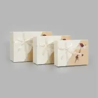 Набор подарочных коробок 3 в 1, 29&times;21&times;9.5 см 26&times;19&times;8 см 23&times;17&times;6.5 см