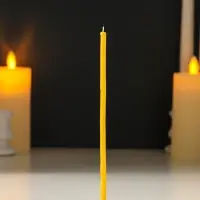 Свечи церковные медовые №140, упаковка 1 кг, парафин, медовое масло