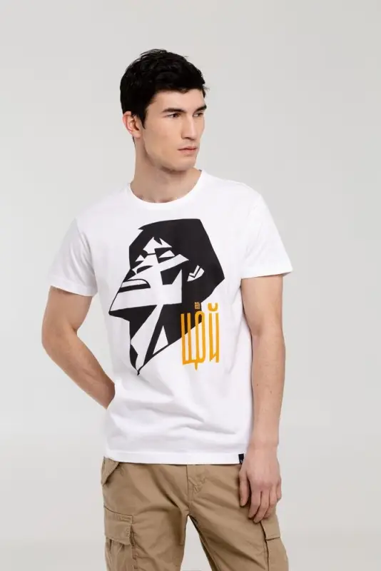 Футболка «Меламед. Виктор Цой», белая, размер S Футболка «Меламед. Виктор Цой», белая, размер S