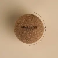 Мяч массажный Sima-Land Home, d=6 см, пробка